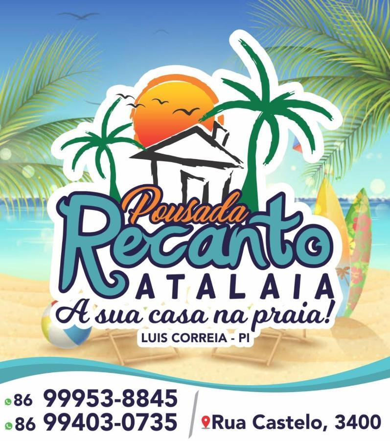 Pousada Recanto Atalaia Luís Correia Eksteriør billede